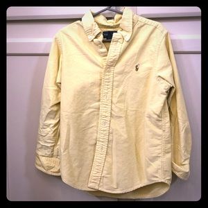 4/$30 Yellow Ralph Lauren Button Down Shirt